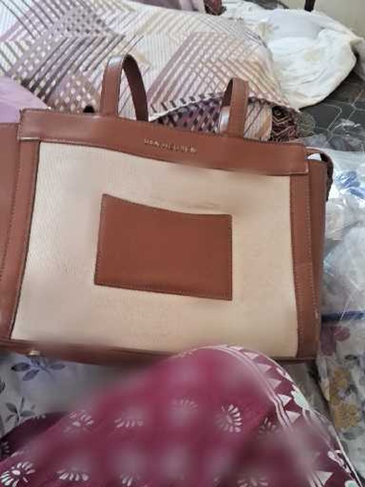 Stylish Brown &amp; Beige Tote Bag