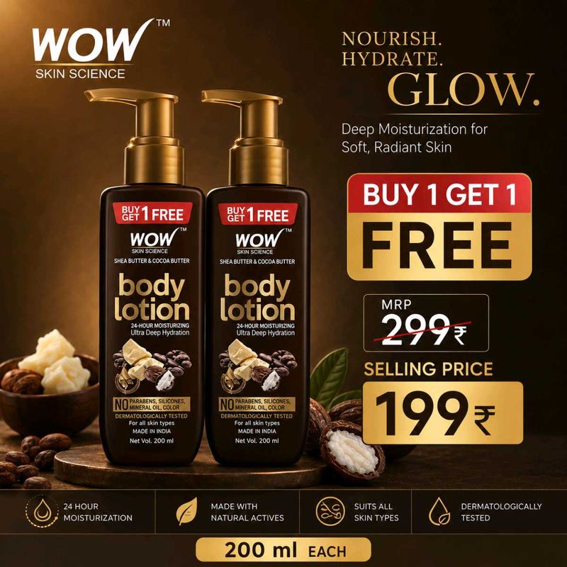 WOW Skin Science Body Lotion 200ml