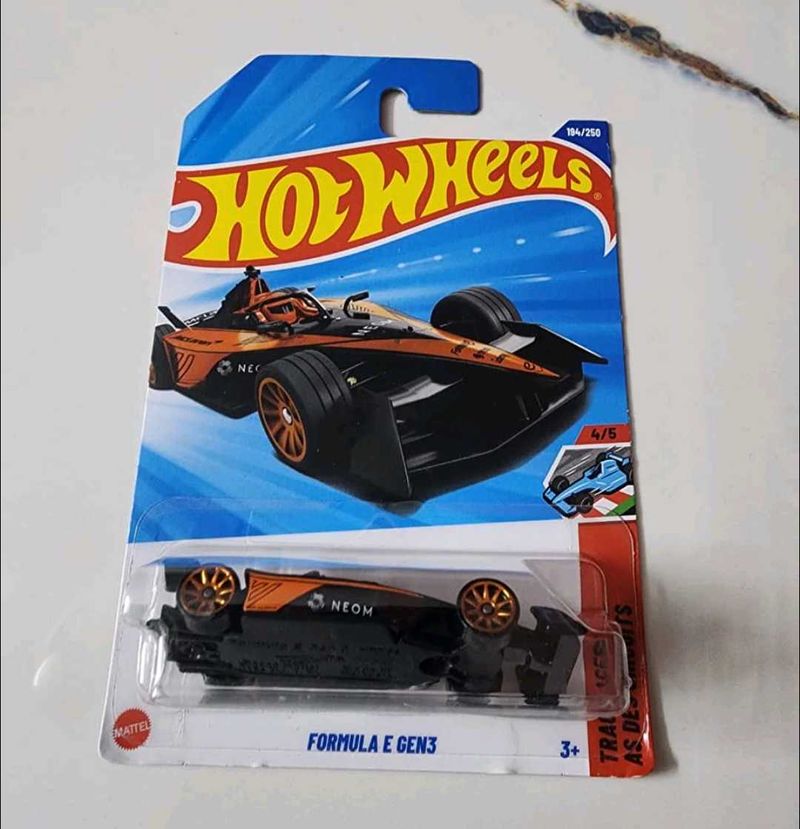 Hot Wheels Formula E Gen3 Race Car
