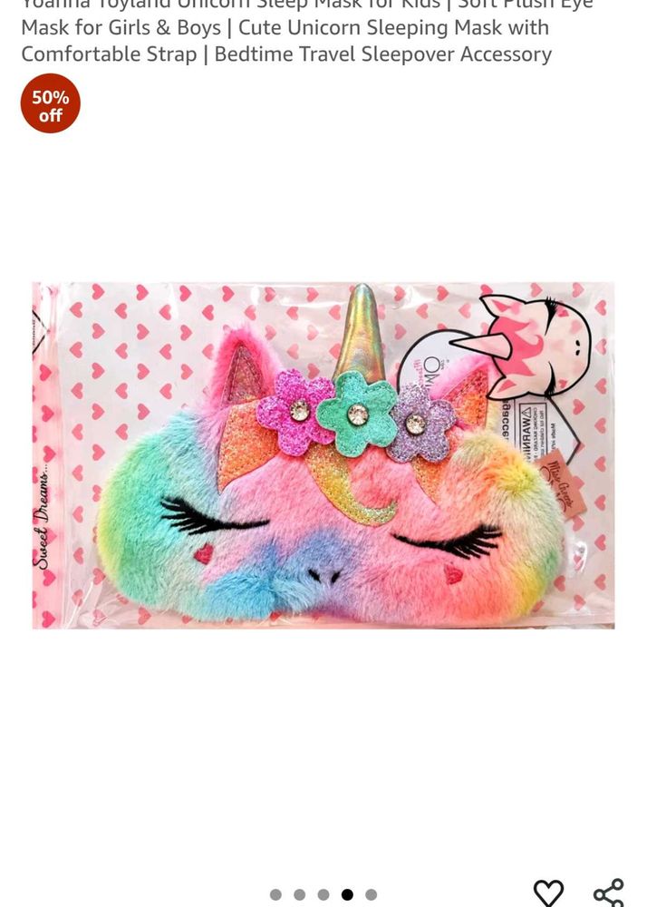 Cute Unicorn Sleep Mask