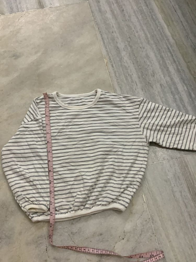 Striped Long Sleeve Top