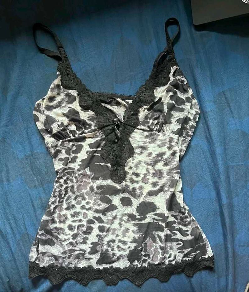 Leopard Print Top