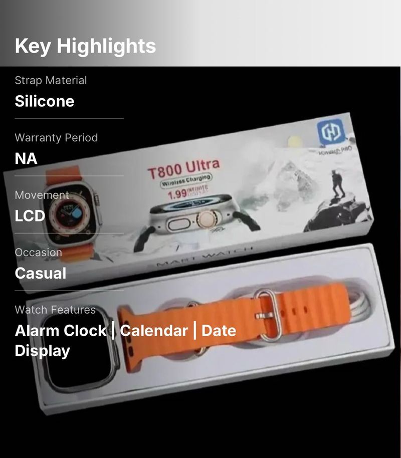 T800 Ultra Smart Watch