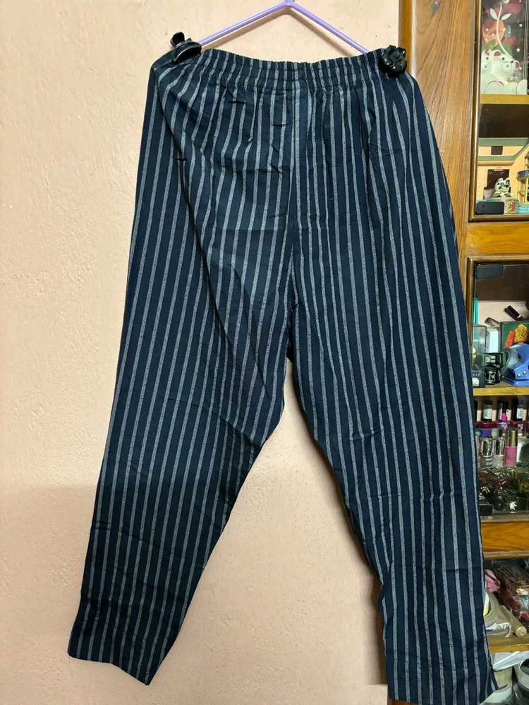 Striped cigerette Pants