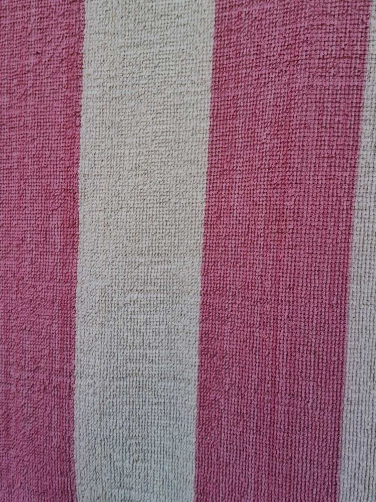 Striped Cotton Bath Towel