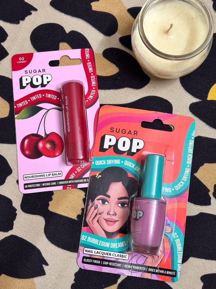 Sugar Pop Tinted Lip Balm &amp; Nail Polish