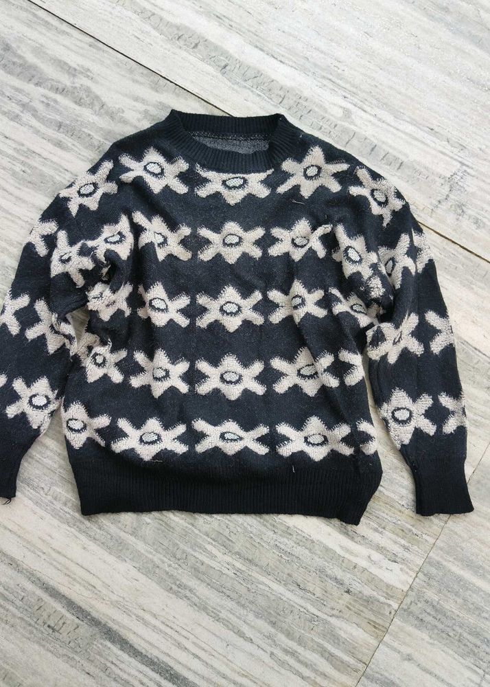 Cozy Patterned Sweater