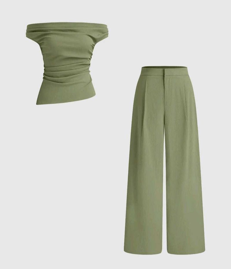 Sage Green Two-Piece Set