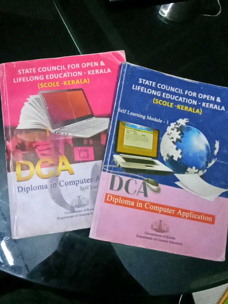 DCA Diploma in Computer Application Books