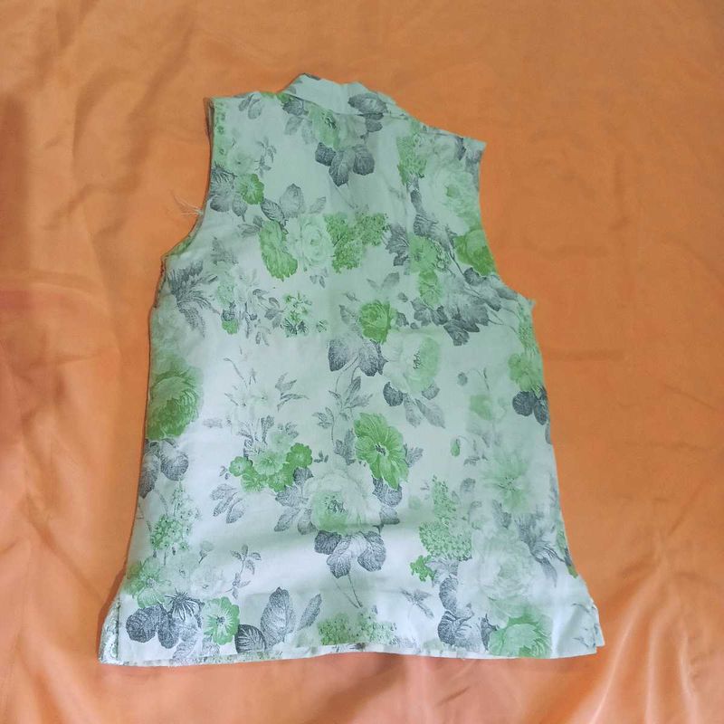 Chic Floral nehru jacket