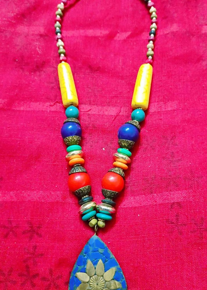 boho beach necklace