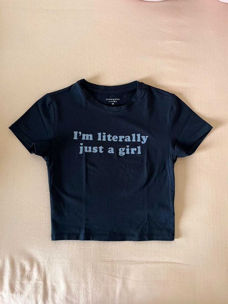 Graphic Crop T-Shirt