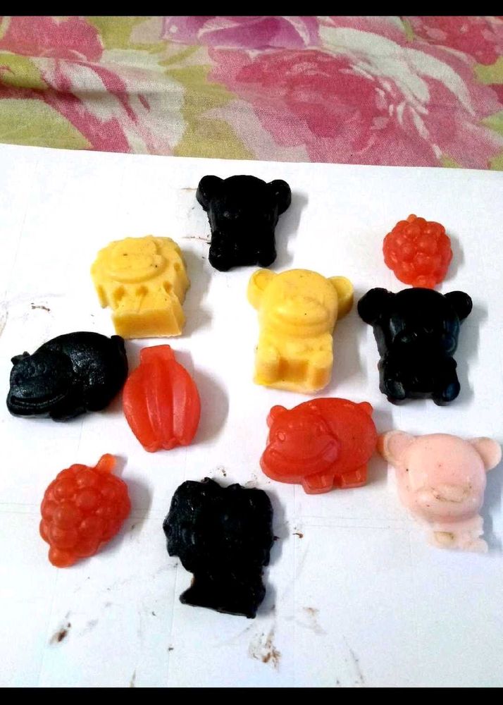 set of 9 mini soap or thank you gift