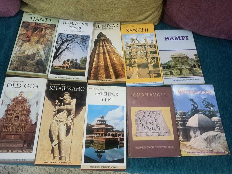 Collection of Indian Heritage Books (8 no)
