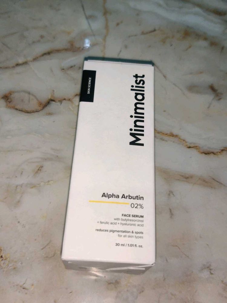 Minimalist Alpha Arbutin