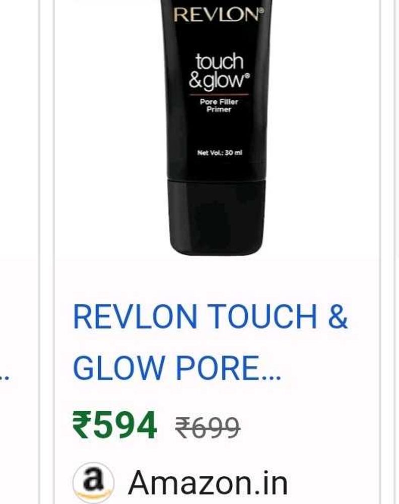 Revlon Touch &amp; Glow Pore Filler Primer