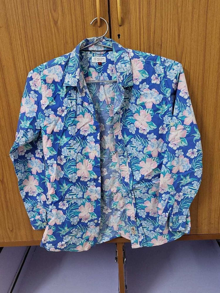 Shirt Floral US POLO .L