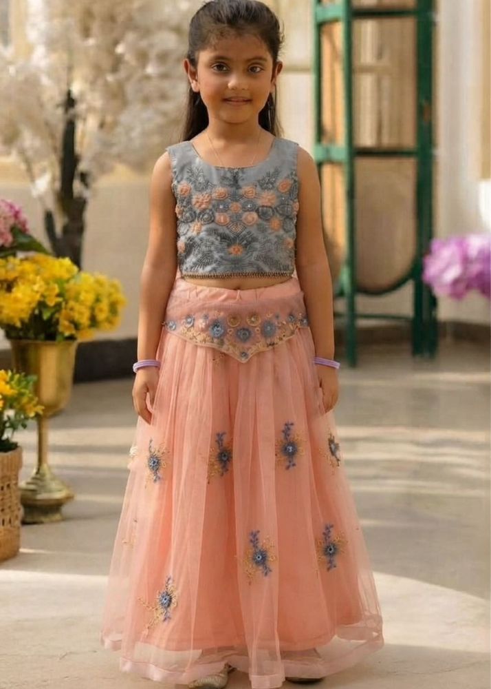 Girls Lehenga Choli Set