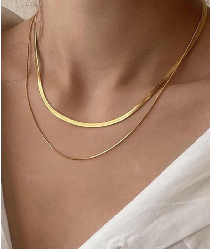 Layered Gold Necklace