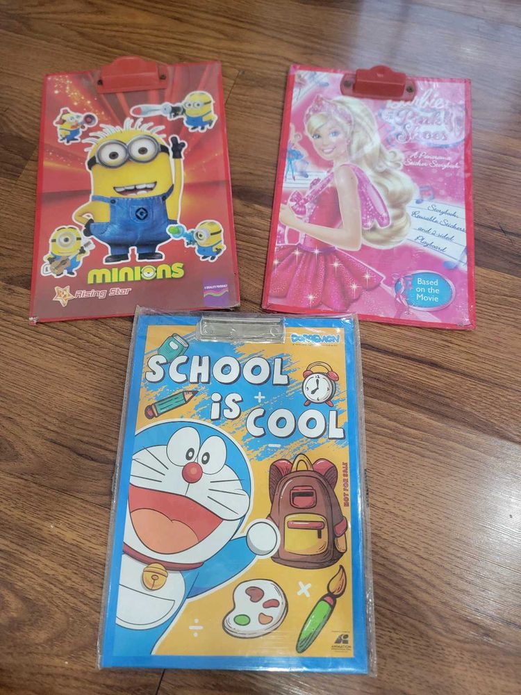 Three Writing pads for price of one - Minions, Bar