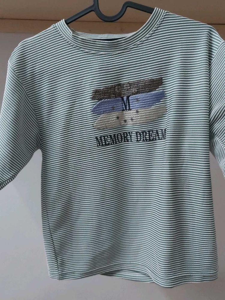 Striped Graphic T-Shirt
