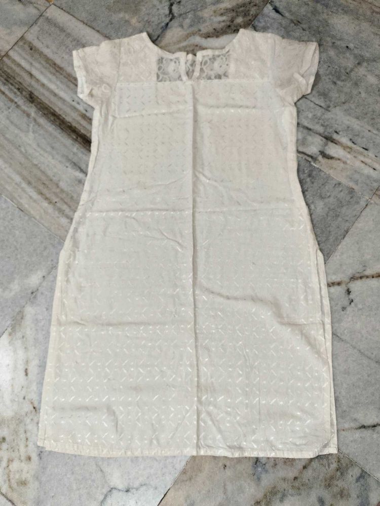 Elegant White Kurta