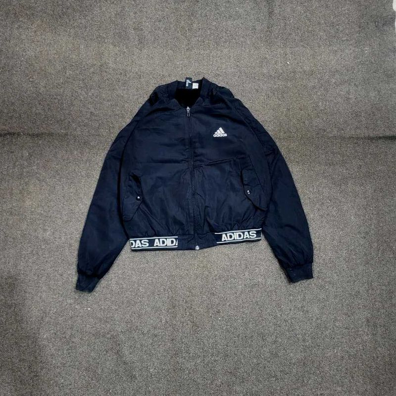 Adidas Black Bomber Jacket