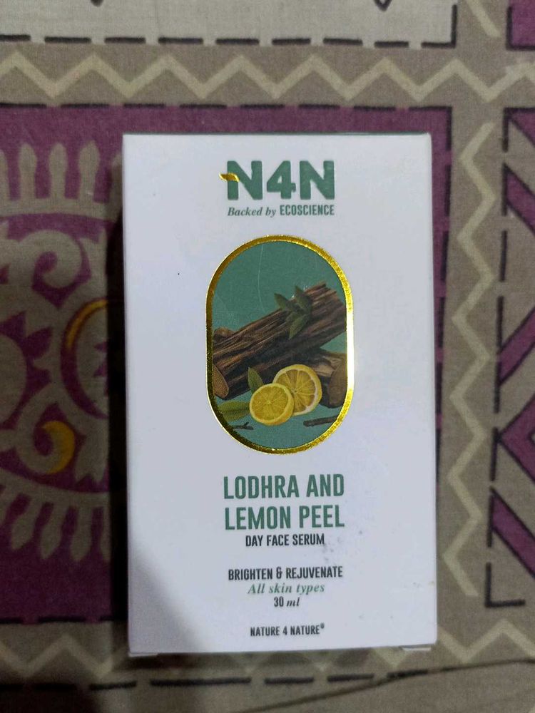 N4N Lodhra &amp; Lemon Peel Face Serum