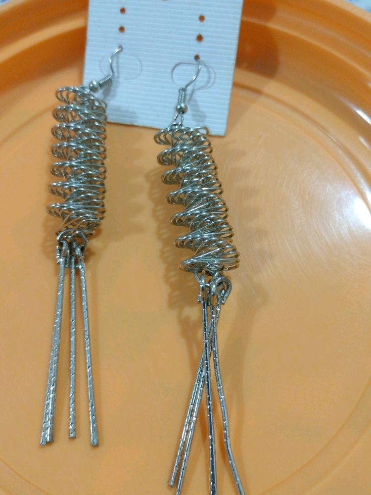 Silver Earring