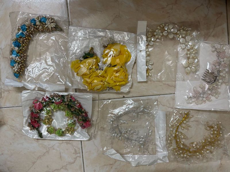 Assorted Bridal Hair Accessories Lot
