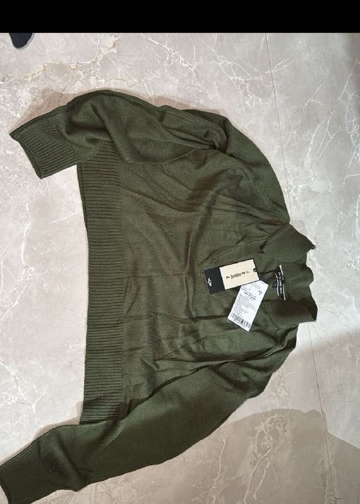 womens Olive Green Sweater