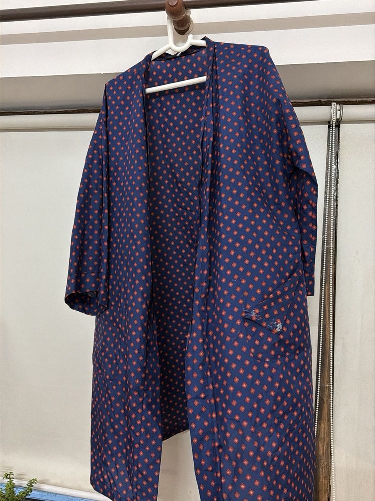 Stylish Printed Men Robe