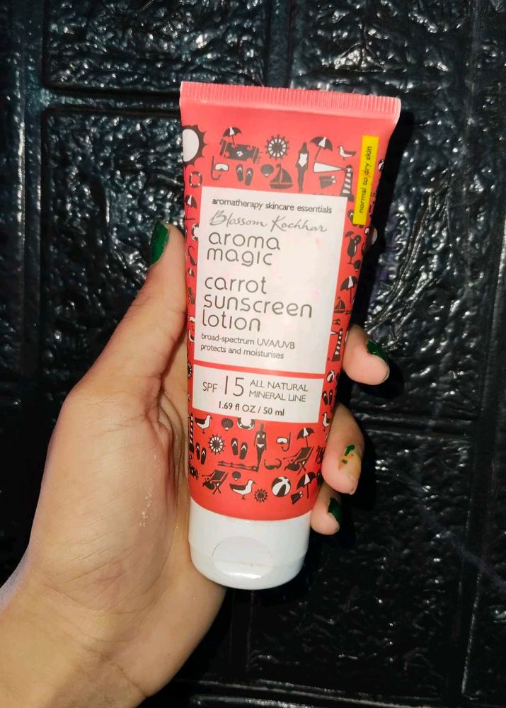 Aroma Magic Carrot Sunscreen Lotion SPF 15