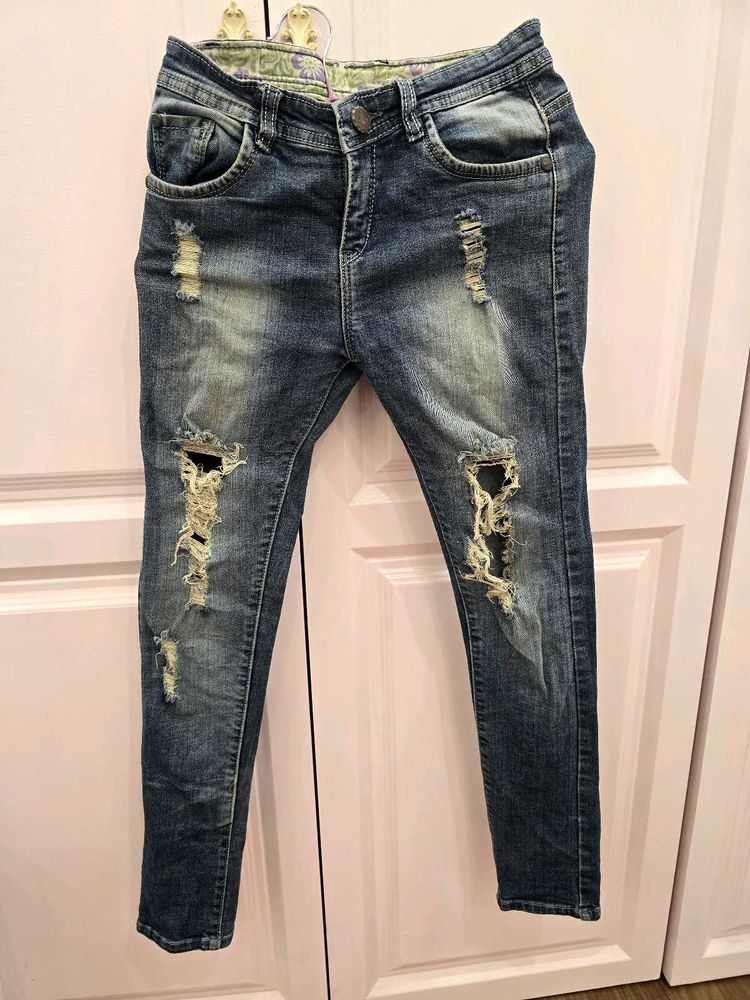 Denim Rugged Jeans