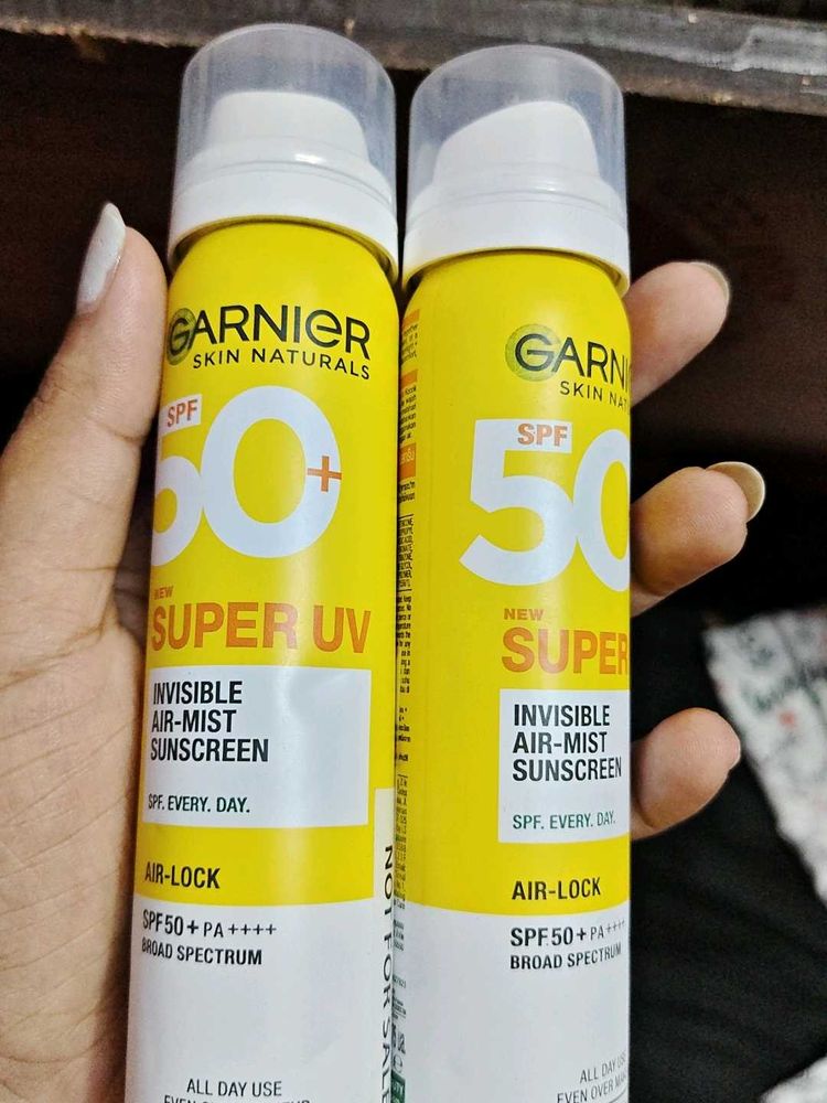 Garnier Super UV Invisible Air-Mist Sunscreen SPF