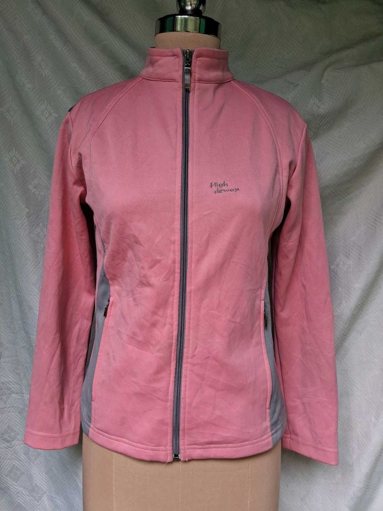 Pink Full Zip Fleece Jacket