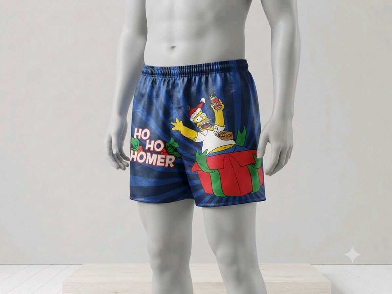 The Simpsons Homer Christmas Boxers