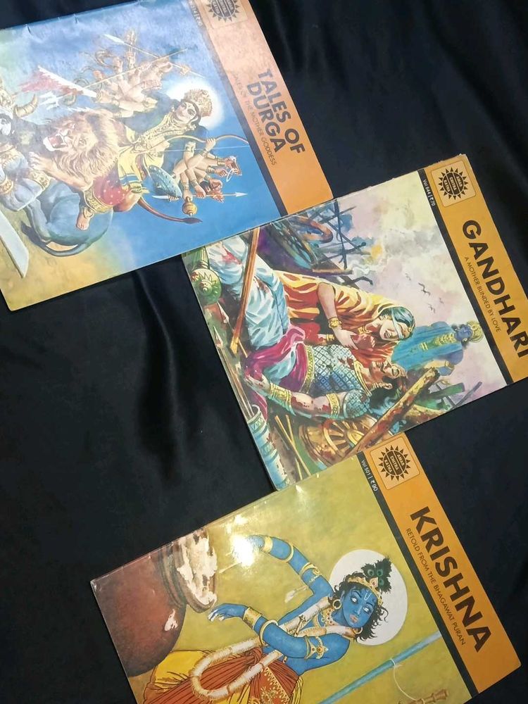 Vintage Indian Mythology Comics