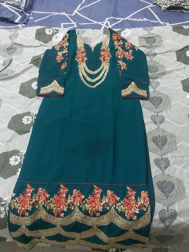 Embroidered suit