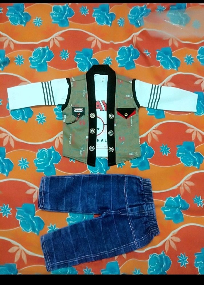 Brown Jacket Set New With Tag