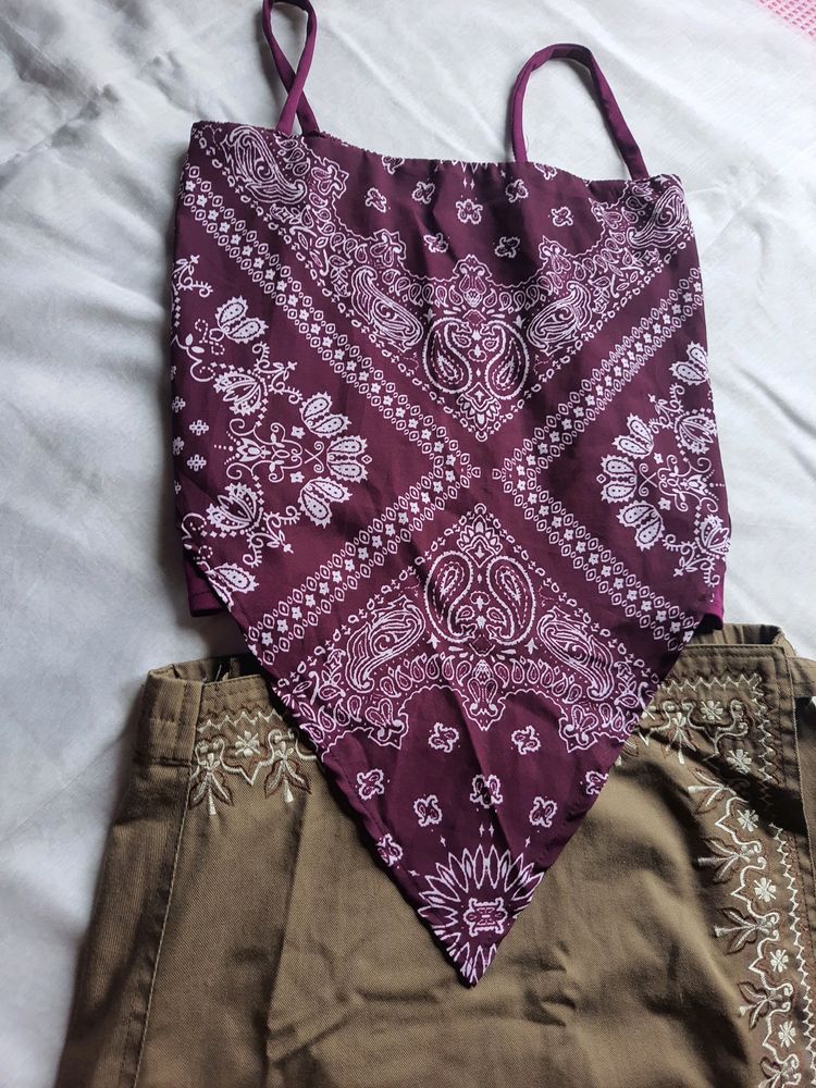 Bandana Halter Top
