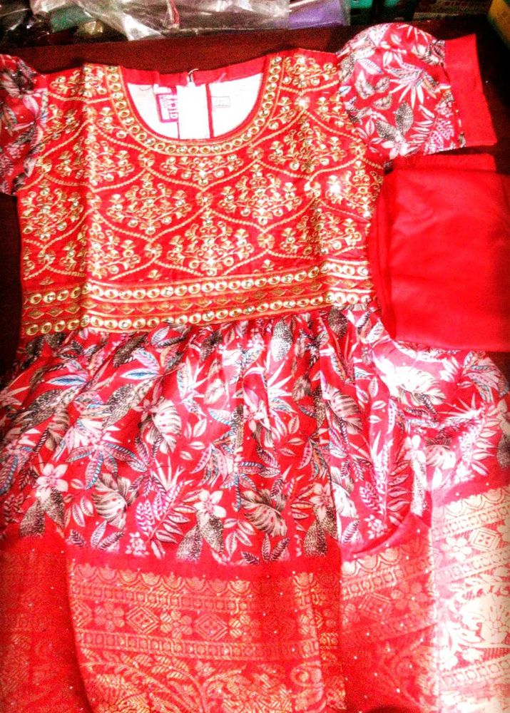 Fancy Silk Frock