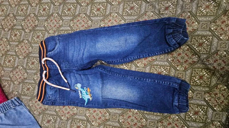 Cute Dinosaur Jogger Jeansp 2-4 Years boy