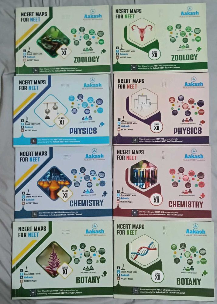 Aakash NCERT Maps for NEET