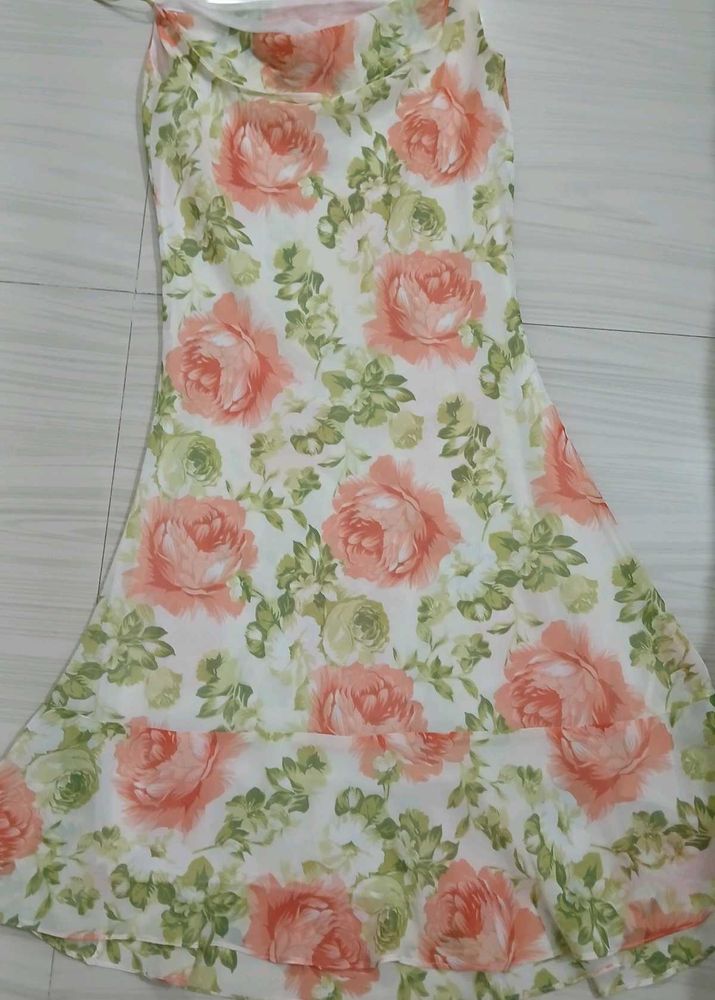 Floral Printed Summer Dress