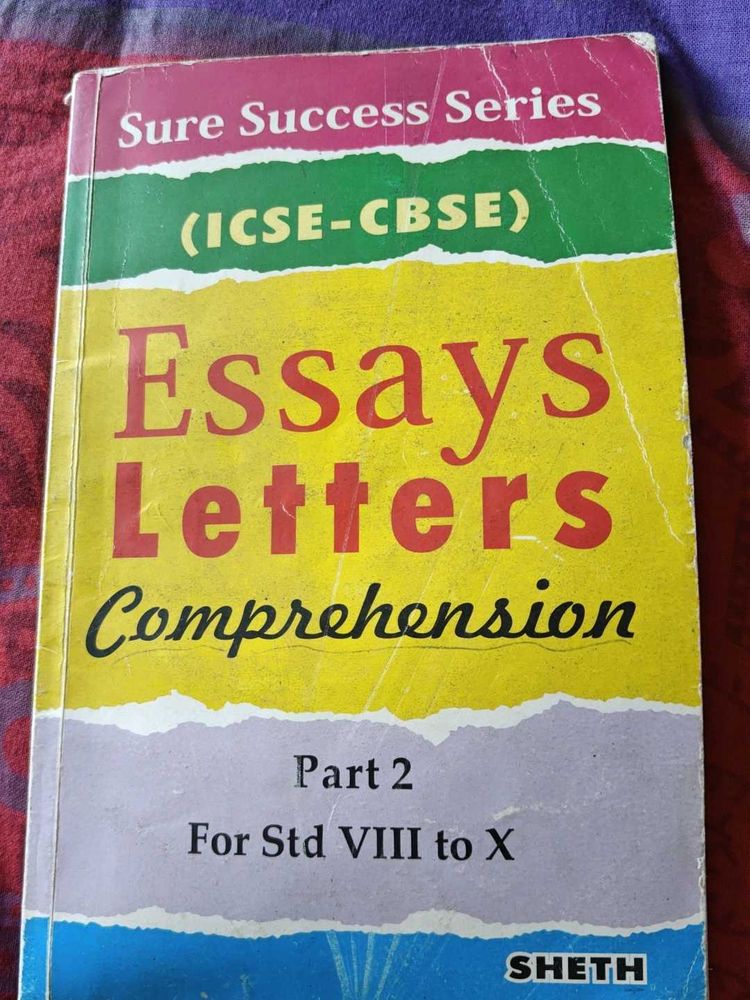 Essay writing book