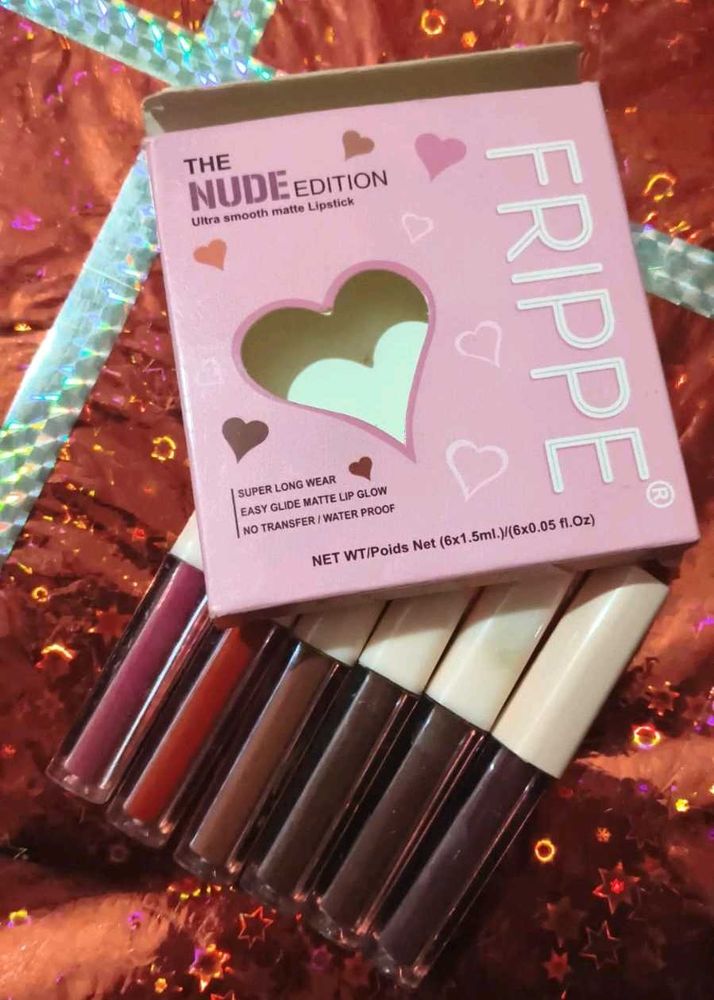 FRIPPE The Nude Edition Matte Lip Gloss Set