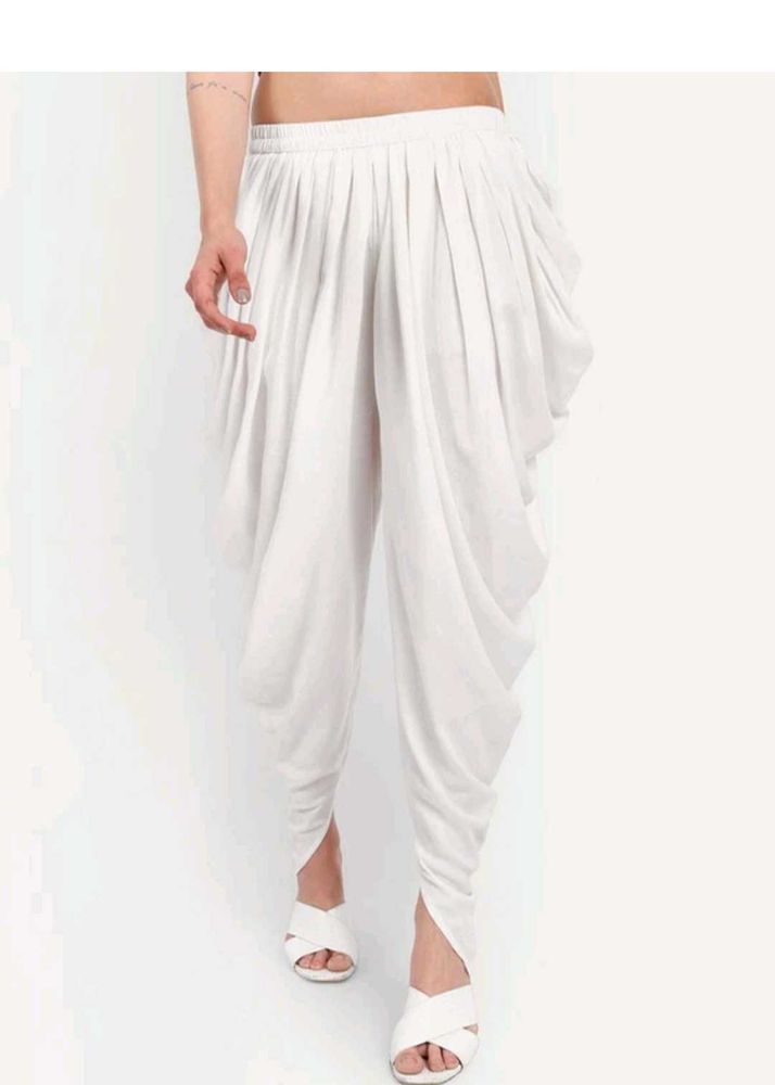 White Dhoti Pant