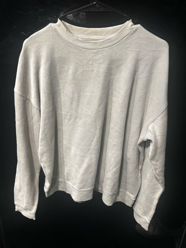 Relaxed Fit Long Sleeve Top
