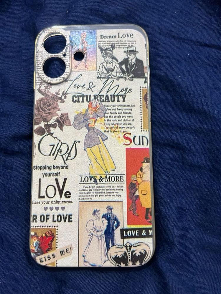 Vintage Collage iPhone 16 plus Case